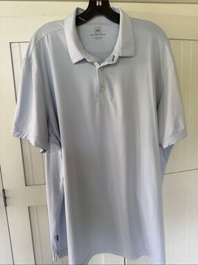 Mizzen+Main Soft Sky Performance Polo